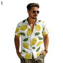アロハシャツ メンズ 総柄 夏用 半袖シャツ 綿 花柄シャツ ハワイアン ビーチシャツ 日焼け止め カジュアル 薄手 涼しい 汗染み防止 プリントシャツ ゆった...