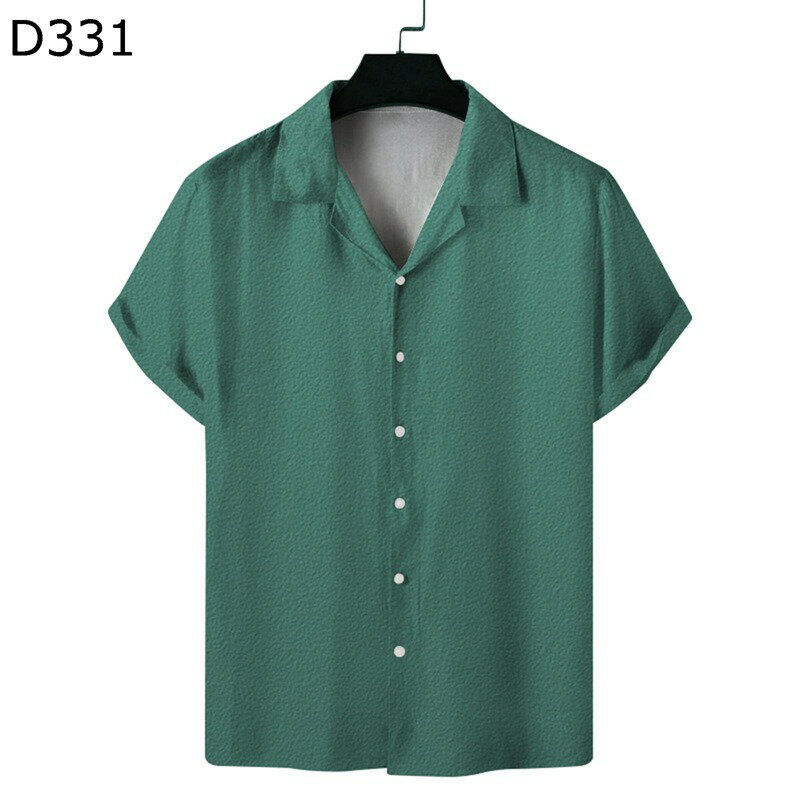 半袖シャツ キューバシャツ メンズ 開襟 日焼け止め 無地 シンプル カジュアル ゆったり ビーチシャツ アロハシャツ 夏用 薄手 速乾 通気 ?量 花火大会 ストリート 夏祭り