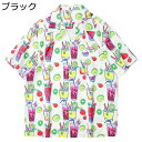 半袖シャツ ビーチシャツ アロハシャツ メンズ 花柄シャツ ハワイアン 総柄 プリント 夏用 薄手 ゆったり 日焼け止め 速乾 通気 ?量 花火大会 ストリート お祭り