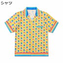 アロハシャツ メンズ 開襟シャツ ハワイ風 カジュアル ビーチシャツ 上下セット 半袖 花柄シャツ 涼しい 柔らかい かっこいい ゆったり 花火大会 夏祭り 結...