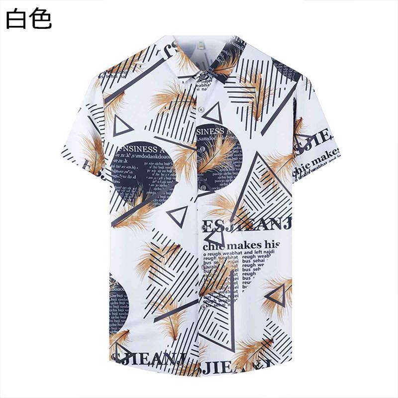 花柄シャツ メンズ アロハシャツ 夏用 プリント アイスシルク 半袖 薄手 スリム 折り襟 速乾 通気 軽量 トップス ストリート カジュア..