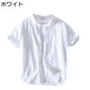 シャツ 半袖シャツ メンズ 五分袖 夏用 カジュアルシャツ 綿シャツ 胸ポケット 開襟 薄手 和風 シンプル 軽量 ゆったり 速乾 通気 耐久性 日常 旅行