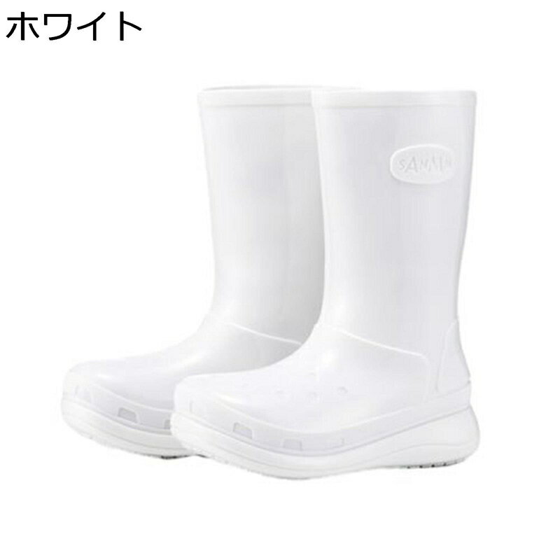 レインブーツ レディース ミドル丈 ミドルブーツ スリッポン 厚底 クッション エナメル 雨の日 梅雨対策 台風対策 晴雨兼用 ミドルブーツ 滑り止め 春夏秋 防水加工 花見 雪の日 雪道 釣り