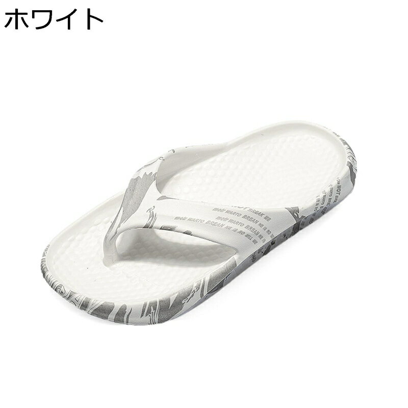 サンダル メンズ トングサンダル ビーチサンダル 鼻緒付き 外履き 韓国 おしゃれ 迷彩 夏用 通気性 EVA 厚底 歩きやすい 滑り止め カジュアル ハワイ 花火大会 お祭り