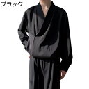 tシャツ メンズ シャツ 長袖 Vネック アシンメトリー 通気性 吸汗速乾 ソリッドカラー カッコイイ ゆったり カジュアル 春秋 上着 アウター お出掛け 通学 着心地良い