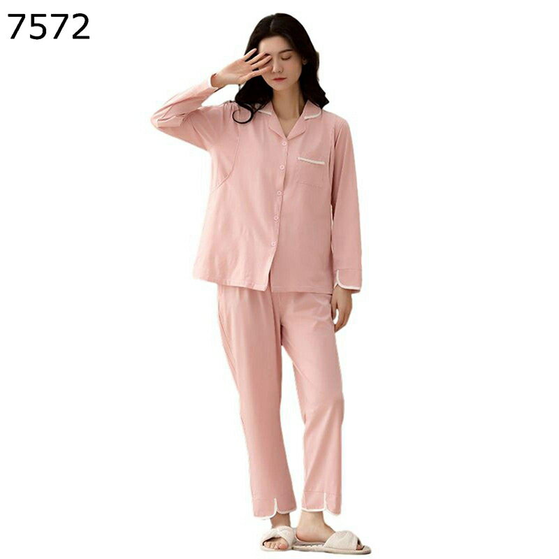 マタニティ パジャマ 授乳口付き 長袖 レディース モダール 無地 ストレッチ肌に優しい 授乳服 ルームウェア 部屋着 ふんわり 大きいサイズ 春 夏 秋 ゆったり ナイトウェア 出産祝い 産後