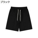 260G スウェット スポーツ ハーフパンツ メンズ 速乾 ショートパンツ 5分丈 通気 短パン 半ズボン ワイド ジャージボトム ランニング 夏 綿 無地 ヴ...