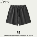 ハーフパンツ スウェット メンズ 380G 綿100 ウォッシュ加工 ヴィンテージ スポーツ ランニングショートパンツ 短パン ジャージ ショートパンツ ワイド...