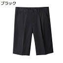 スラックスショーツ スーツパンツ 夏 メンズ ハーフパンツ ショートパンツ 5分丈 涼しい 大きいサイズ 薄手 通気 紳士用 ゴルフウェア 短パン ワンタック ストレート ゆったり ストレッチ
