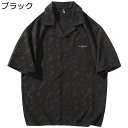 サマーシャツ メンズ カジュアルシャツ 半袖 星柄 プリントシャツ 開襟 夏用 軽い 薄手 アロハシャツ 日焼け止め 速乾通気 快適 ポケット シンプル 体型カ...