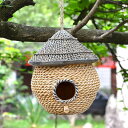 巣箱 バードハウス 樹脂 ガーデンオーナメント 野鳥用巣箱 自然風 ガーデニング雑貨 巣箱ぶら下げ装飾 ガーデンオブジェ 園芸雑貨 丈夫 耐久性 防水 オブジェ...