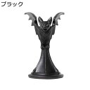 バット ゴシック キャンドルホルダー 樹脂 装飾 家 ハロウィーン 悪魔 オーナメント 置物 彫刻 ホームデコレーション 喫茶店 カフェ お店 インテリア