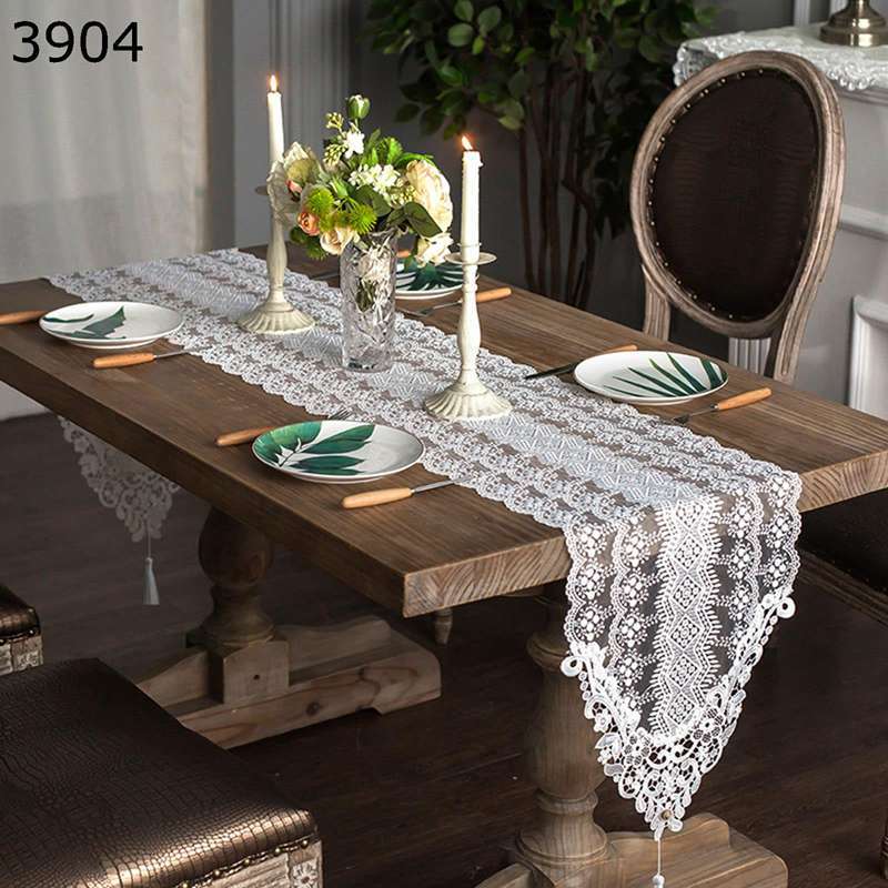 おしゃれ レーステーブルランナー テーブルセンター 透け感 お祝い 食卓カバー テーブルウエア おもてなし 良い手触り ズレ防止 キッチンとリビングルーム 飾り 家庭用 パーティー インテリア 雰囲気を作り出す