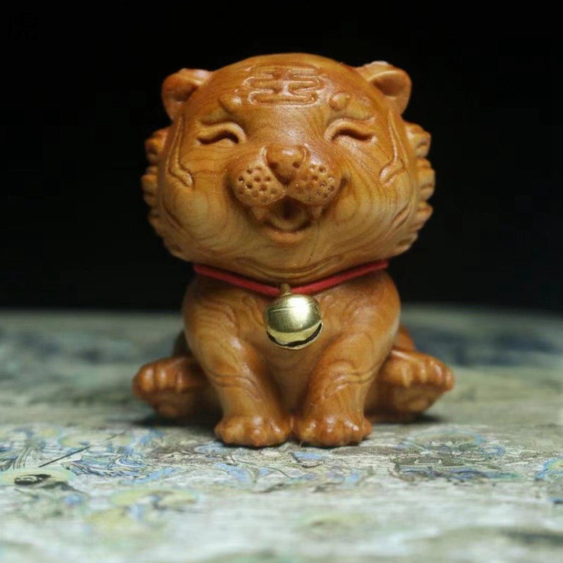 干支木彫り置物十二支置物セット可愛...