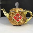 風水置物 クリスタル 茶壺 黄金のリンゴ 林檎 置物 透明 クリエイティブ 癒しグッズ 幸運 開運 縁起物 オブジェ 浄化 玄関 インテリア飾り クリスマス 贈り物 母の日 ギフト