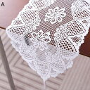田園風テーブルランナー 幅33cm ハンドメイド かぎ針編み テーブルセンタークロス 簡約 優雅 台所装飾 インテリア 良い手触り リビング おもてなし 清潔し...