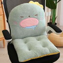 一体式座布団 ざぶとん 背もたれクッション 一体式 取り外し可能 80x40cm 抱きまくら 椅子 オフィスチェア かわいい 体圧分散 腰枕 ふわふわ 部屋飾り...