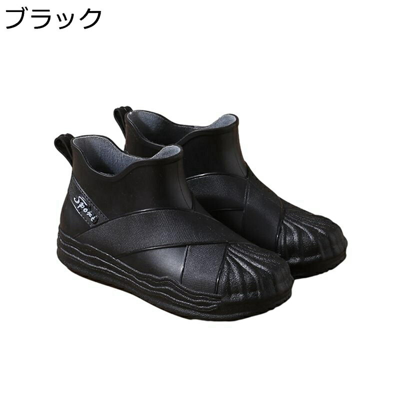 防水シューズ レインシューズ 快適 走れる 履き易い レディース 短靴 釣り 通学 スリッポン 梅雨 クラシック カジュアル おしゃれ 晴雨両用 防滑 速乾 防水 耐油 軽量 カジュアルシューズ