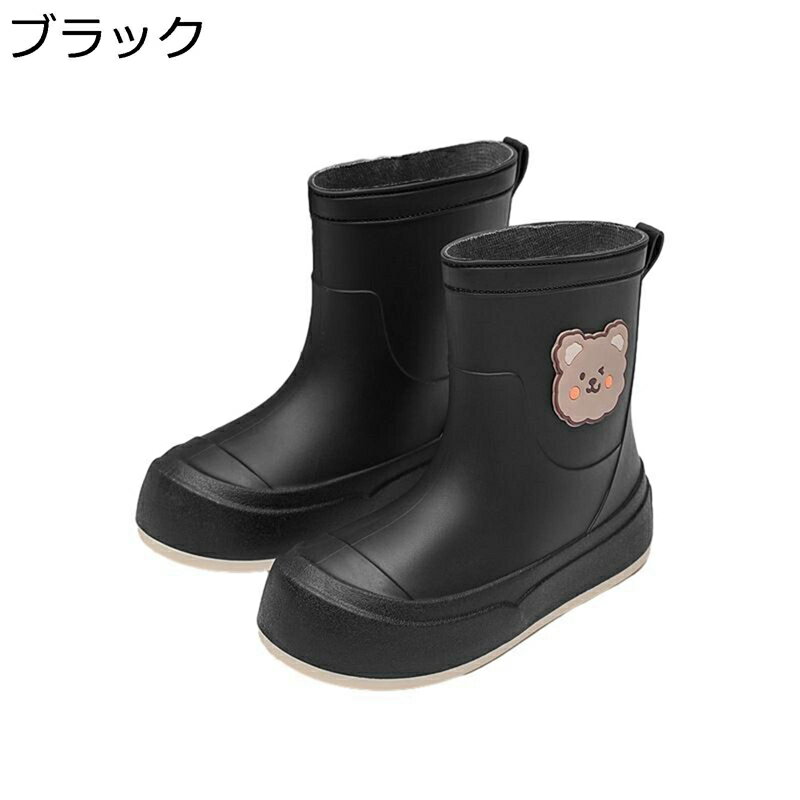 防水靴 レインブーツ 短靴 レディース ミドル丈 防滑 ブーツ 速乾 軽い かわいい 晴雨兼用 梅雨 通学 通勤 耐久性 ソフト 雨道 おしゃれ 洗いやすい ファッション クラシック 撥水 防寒