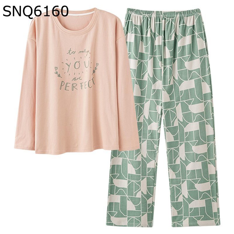 パジャマ 胸パッド付き ルームウェア レディース 春秋向き 長袖 ロングパンツ 上下セット コットン 綿 薄手 通気性 吸汗速乾 丸首 カジュアル ナイトウェア 肌触り 快適 大きいサイズ