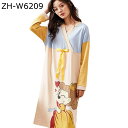 ロングTシャツ 長袖 綿100% ワンピースパジャマ レディース 寝巻き ルームワンピース 吸汗 通気 吸湿 ゆったり 便利服 寝やすい 春 夏 秋 寝間着 ス...