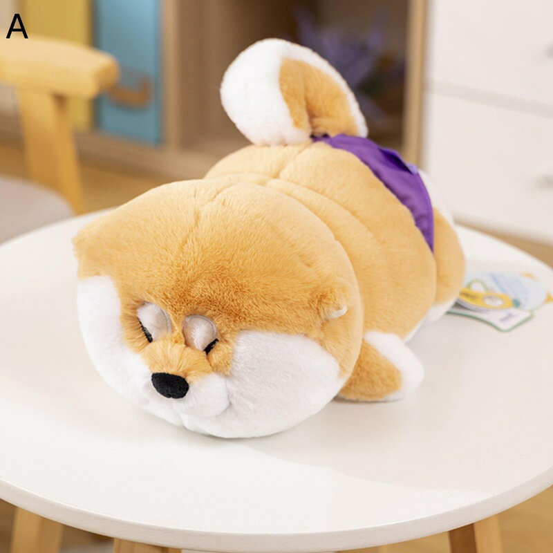 可愛い 柴犬ぬいぐるみ ふわふわ抱き枕 もちもち 縫い包み 眠り枕 寝添え 癒し系 背当て 腰当て ソフト..