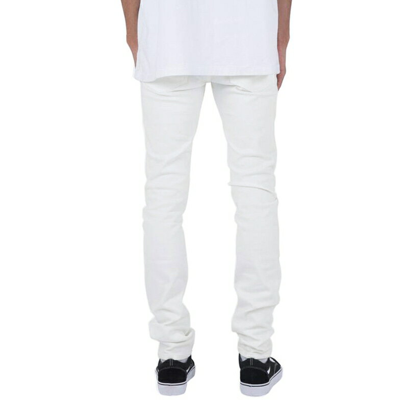 ジーンズ ダメージ ジーパン メンズ デニムパンツ スキニー 無地 スリム ロングパンツ ストリート hiphop系 春夏秋 長ズボン ビター系 アメカジ 男性 ベーシック 立体裁断 定番 モード系