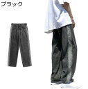 メンズ デニムパンツ ワイドパンツ ビッグシルエット パッチワーク風 ロングパンツ 原宿風 個性的 日系 男らしさ ダメージジーンズ gパン 四季使用 トレンド 軽い ジュニア 男性用 街着 デイリー コーディネート(4)