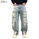 ジーンズ カーゴパンツ デニム メンズ ゆったり 多ポケット 大きいサイズ デニムパンツ Gパン 多機能 ストリート ワークパンツ ヴィンテージ 長ズボン ジー...