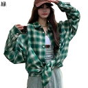 メンズシャツ 長袖シャツ 重ね着シャツ 開襟 春秋着 チェック柄 レディース ユニセックス カジュアルシャツ 軽量 通気性 速乾 汗染み防止 薄手 ゆったり フ...