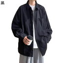 メンズシャツ シャツジャケット ロングスリーブ カジュアルシャツ 開襟シャツ 春秋アウター シンプル 窮屈感のない 気持ちいい 速乾通気 吸汗 コーデやすい ト...
