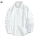 カジュアルシャツ メンズ 長袖シャツ カーゴシャツ 開襟シャツ 無地 日焼け止めアウター 春夏秋用 速乾吸汗 通気 薄い 軽量 ゆったり コーディネート トラベル 日常 肌触りいい オシャレ