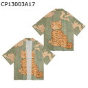 カーディガン メンズ レディース 猫 茶トラ 夏服 和式パーカー ねこ柄 開襟シャツ 七分袖 和風 羽織 かわいい ネコプリント カジュアル リラックス ファッション 着物 夏祭り/花見/デイリー 男女通用