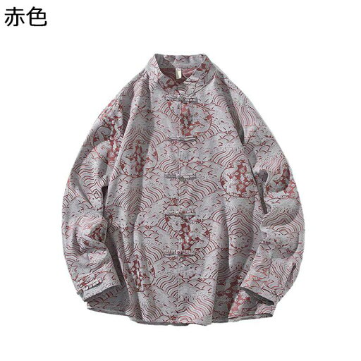 唐装 漢服 メンズ 長袖 チャイナ服 中華風 春秋 龍柄 プリント 大きいサイズ チャイナボタン ファッション ゆったり おしゃれ シャツ トップス アウター 旅行 普段着 通勤 通学 唐装 漢服 メンズ 長袖 チャイナ服 中華風 春秋 龍柄 プリント 大きいサイズ チャイナボタン ファッション ゆったり おしゃれ シャツ トップス アウター 旅行 普段着 通勤 通学