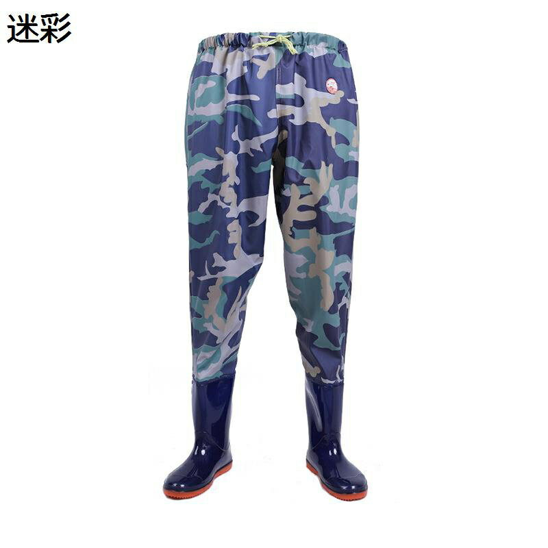 迷彩柄 ウエストウェーダー 胴長靴 作業着 お釣り 防水長靴 怪我防止 通気性 ラジアル 厚底 男女兼用 渓流 海 田植え 水産業 防災グッズ 農業 梅雨対策 作業 ルアー釣り 大雨対策 フィッシング