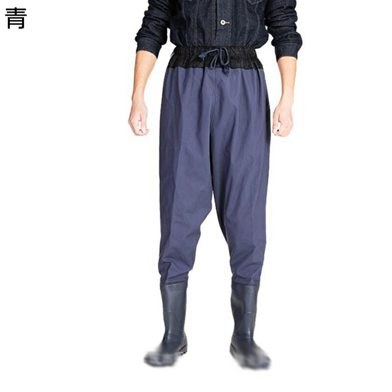 PVC ウェダー ウェーダー ウエストウェーダー ヒップ 水陸両用スーツ 作業靴 完全防水 通気 ラジアル ..