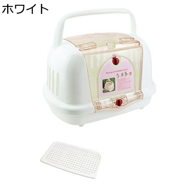 猫用キャリーバッグ ペット 変形しない 透明な窓 安定性 小型犬犬猫用 キャリーバッグペット 快適 両手..