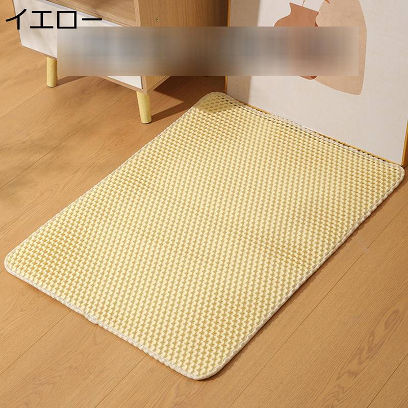 猫トイレマット 猫砂マット クッション 猫用砂取りマット 猫 マット 犬 ペットマット 敷き物 尿漏れ防..