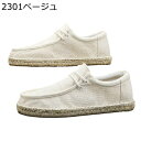 メンズ エスパドリーユ レースアップ デッキシューズ キャンバス 亜麻 手作り フラット 通気性 春夏 ランニングシューズ オシャレ 無地 軽量 滑り止め 柔ら...