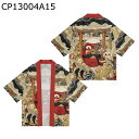 CP13004A15???数?印花男士休??松日式?古??画和服