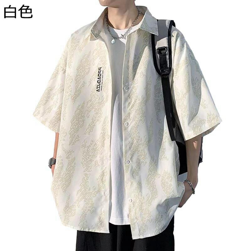 開襟シャツ シンプル ライトアウター カジュアル メンズ ストレッチ 折り襟 オフィス 男性用 ゆったり ..