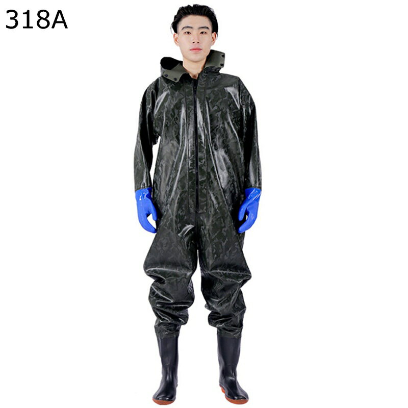 フィッシングウェーダー ウエーダーブーツ チェストハイ ズボン長靴 レインブーツ 寒さ抵抗 厚手 ラジアルソール 大きいサイズ 田植え 潮干狩り 貝堀り 防災グッズ 川 浅瀬 作業 海釣り ウェーディング