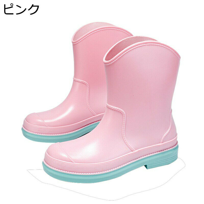 高い防水力 雨具 レインシューズ レディース 軽量 雨用 台風でも対応 雪の日 レインウェア 滑りにくい 耐摩耗性 コンフォート 脱ぎ履き便利 秋冬用 普段使い ミドル丈 バイク用 花見 泥避