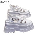 グラディエーターサンダル 厚底靴 レディース 10cm 身長アップ サマーサンダル 防滑 クッション性 軽量 ウェッジ エナメル 疲れない 柔軟性 かわいい 普段使い アウトドア ウォーキング 夏 旅行