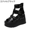 グラディエーターサンダル 厚底 レディース 身長UP スタッズ 10cm ウェッジ 脚長 サマーサンダル 滑り止め 衝撃吸収 軽量 ウォーキングシューズ 屈曲性 バックル 仕事 日常用 お出かけ デイリー 夏用