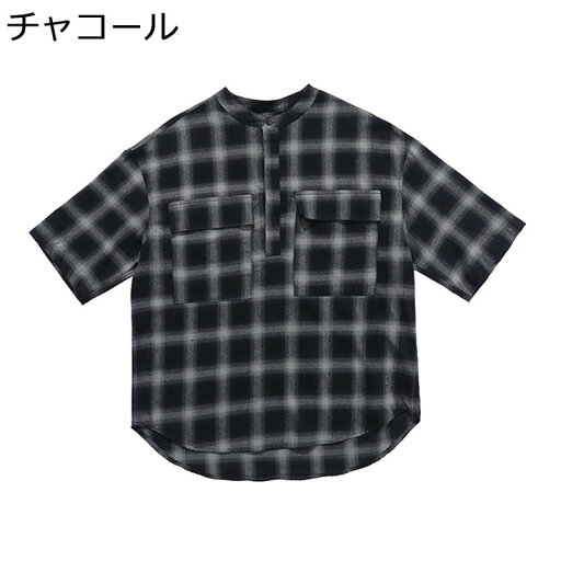 チェックシャツ 半袖シャツ 男性用 軽量 薄手 通気性 立ち襟 ストリート系 カジュアル フィット オシャレ ゆったり かっこいい ファッション 通勤 着回し 職場 夏 着心地良い チェックシャツ 半袖シャツ 男性用 軽量 薄手 通気性 立ち襟 ストリート系 カジュアル フィット オシャレ ゆったり かっこいい ファッション 通勤 着回し 職場 夏 着心地良い