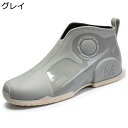 防水シューズ メンズ 生活防水 レインシューズ スリッポン ハイカット 雨用 台風でも対応 軽量 滑り止め 衝撃吸収 夏 農作業 花見 泥避 ラバーソール 脱ぎ履き簡単 屈曲性 レインブーツ