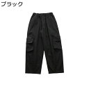 カジュアルパンツ カーゴパンツ ワークパンツ メンズ ストレート ワイド マルチポケット 韓国 おしゃれ ストリート ゆったり 長ズボン カジュアル アウトドア 通気性 スポーツ ズボン 日常 旅行(4)