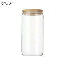水飲みコップ 透明ボトル 2個セット 水筒 給水 木製の蓋付き ガラス 水分補給 飲料/ジュース/お茶など入れ ドリンクボトル すいとう 直飲み 漏れなし 高い...