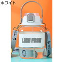スポーツウォーターボトル 1.8L 水筒 直飲み 漏れなし 大人 子供 携帯ポット 給水 飲料/ジュース/お茶など入れ 持ち運び便利 ファッション スケーター ...